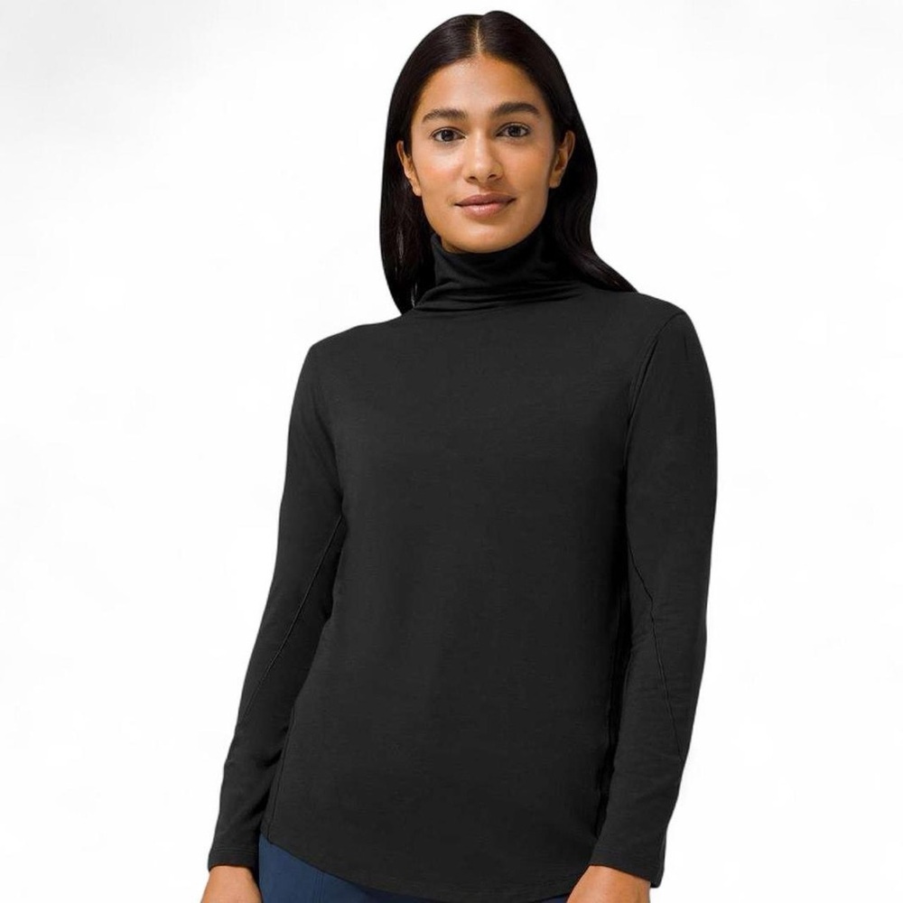 Lululemon Hold Tight Turtleneck Black SZ 12